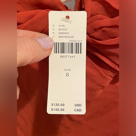 ANTHROPOLOGIE Twist-Front Slip Mini Dress-Size 8 New with Tags - Picture 10 of 13